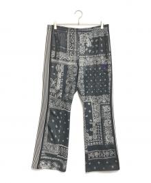 Needles×MIYAGIHIDETAKA（ニードルズ×ミヤギヒデタカ）の古着「Boot-cut Track Pant-Poly」｜ブラック