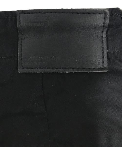 MIYAGIHIDETAKA（ミヤギヒデタカ）MIYAGIHIDETAKA (ミヤギヒデタカ) カーゴパンツ ブラック サイズ:XLの古着・服飾アイテム