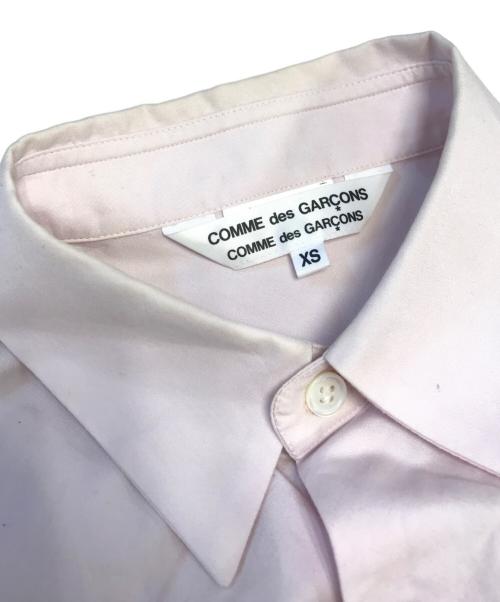 COMME des GARCONS COMME des GARCONS（コムデギャルソン コムデギャルソン）COMME des GARCONS COMME des GARCONS (コムデギャルソン コムデギャルソン) フリルシャツ ピンク サイズ:XSの古着・服飾アイテム