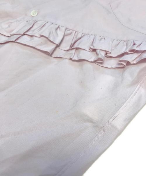 COMME des GARCONS COMME des GARCONS（コムデギャルソン コムデギャルソン）COMME des GARCONS COMME des GARCONS (コムデギャルソン コムデギャルソン) フリルシャツ ピンク サイズ:XSの古着・服飾アイテム