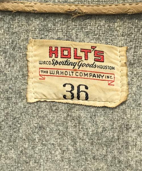 Holt's（ホルツ）Holt's (ホルツ) ウールスタジャン グレー サイズ:36の古着・服飾アイテム