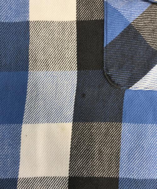 FIVE BROTHER（ファイブブラザー）FIVE BROTHER (ファイブブラザー) ネルシャツ ブルー サイズ:XLの古着・服飾アイテム