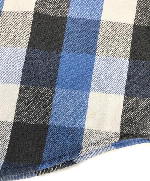 FIVE BROTHER（ファイブブラザー）FIVE BROTHER (ファイブブラザー) ネルシャツ ブルー サイズ:XLの古着・服飾アイテム