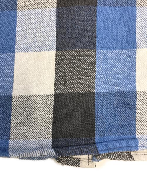 FIVE BROTHER（ファイブブラザー）FIVE BROTHER (ファイブブラザー) ネルシャツ ブルー サイズ:XLの古着・服飾アイテム