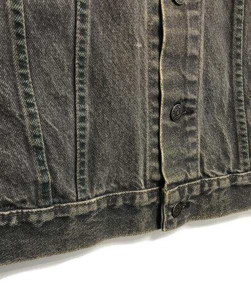 LEVI'S（リーバイス）LEVI'S (リーバイス) 先染めブラックデニムジャケット ブラック サイズ:42の古着・服飾アイテム