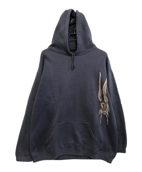 SIMS（シムス）SIMS (シムス) 両面プリントパーカー ネイビー サイズ:Mの古着・服飾アイテム