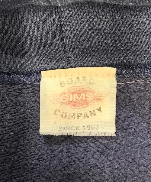 SIMS（シムス）SIMS (シムス) 両面プリントパーカー ネイビー サイズ:Mの古着・服飾アイテム