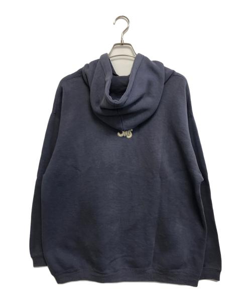 SIMS（シムス）SIMS (シムス) 両面プリントパーカー ネイビー サイズ:Mの古着・服飾アイテム