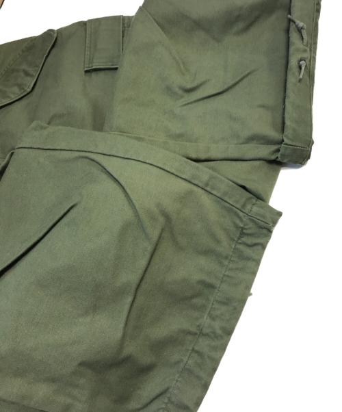 VINTAGE MILITARY（ヴィンテージ ミリタリー）VINTAGE MILITARY (ヴィンテージ ミリタリー) US ARMY M-65 フィールドパンツ カーキ サイズ:S-Rの古着・服飾アイテム