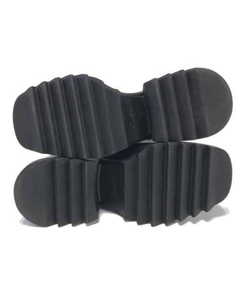 Chloe（クロエ）Chloe (クロエ) レインブーツ ブラック サイズ:36の古着・服飾アイテム