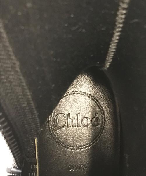 Chloe（クロエ）Chloe (クロエ) レインブーツ ブラック サイズ:36の古着・服飾アイテム