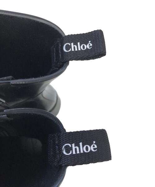 Chloe（クロエ）Chloe (クロエ) レインブーツ ブラック サイズ:36の古着・服飾アイテム