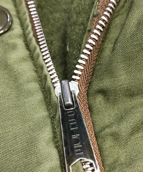 VINTAGE MILITARY（ヴィンテージ ミリタリー）VINTAGE MILITARY (ヴィンテージ ミリタリー) US NAVY A-2 デッキジャケット カーキ サイズ:Ｌの古着・服飾アイテム