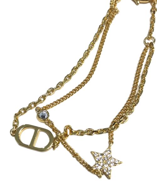Dior（ディオール）Dior (ディオール) Petit CD ダブルブレスレット ゴールド サイズ:表記なしの古着・服飾アイテム