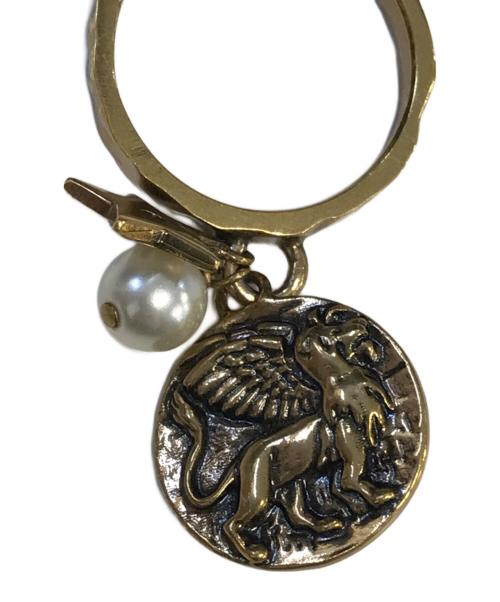 Christian Dior（クリスチャン ディオール）Christian Dior (クリスチャン ディオール) Montaigne Prestige ring ゴールド サイズ:Lの古着・服飾アイテム