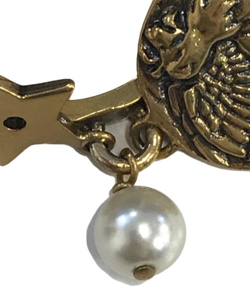 Christian Dior（クリスチャン ディオール）Christian Dior (クリスチャン ディオール) Montaigne Prestige ring ゴールド サイズ:Lの古着・服飾アイテム