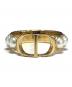 Christian Dior (クリスチャン ディオール) CD PETIT Crystal & Metal Ring ゴールド サイズ:L：25000円