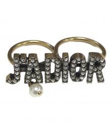 Christian Dior（クリスチャン ディオール）の古着「J’DIOR 2 Consecutive Ring」｜ゴールド