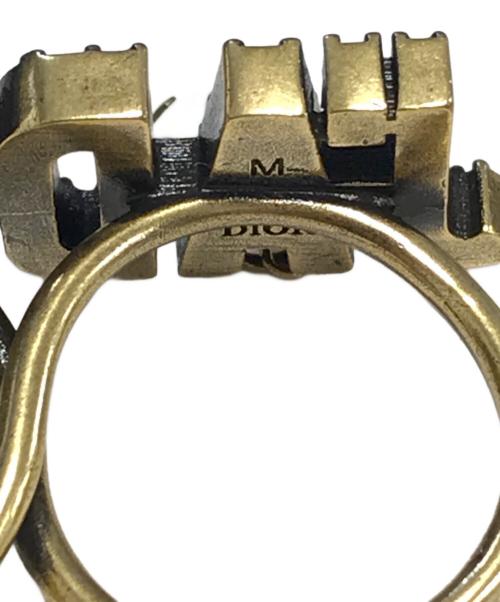 Christian Dior（クリスチャン ディオール）Christian Dior (クリスチャン ディオール) J’DIOR 2 Consecutive Ring ゴールド サイズ:Mの古着・服飾アイテム
