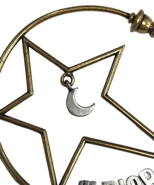 Christian Dior（クリスチャン ディオール）Christian Dior (クリスチャン ディオール) Stars＆Moon Hoop Earrings ゴールド サイズ:表記なしの古着・服飾アイテム