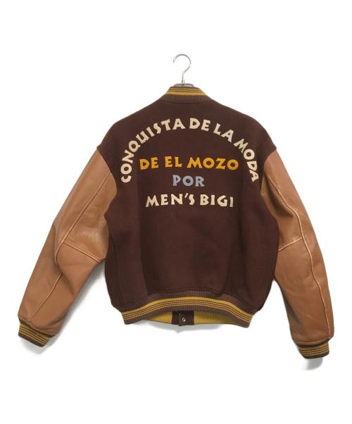 MEN'S BIGI（メンズビギ）MEN'S BIGI (メンズビギ) スタジャン ブラウン サイズ:表記なしの古着・服飾アイテム