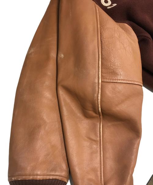 MEN'S BIGI（メンズビギ）MEN'S BIGI (メンズビギ) スタジャン ブラウン サイズ:表記なしの古着・服飾アイテム