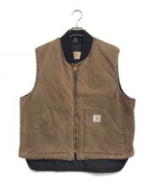 CarHartt（カーハート）の古着「ダックベスト」｜ブラウン