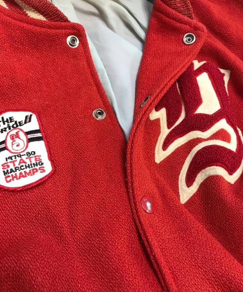 VINTAGE（ヴィンテージ）VINTAGE (ヴィンテージ) スタジャン レッド サイズ:不明の古着・服飾アイテム