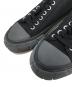 中古・古着 Article no. (アーティクルナンバー) YUKI HASHIMOTO (ユウキハシモト) Crack sole canvas sneakers ブラック サイズ:25.5cm：10000円