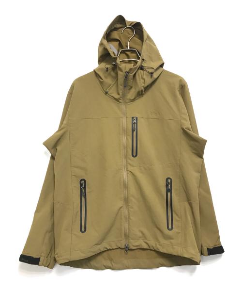 NANGA（ナンガ）NANGA (ナンガ) ソフトシェルストレッチジャケット ベージュ サイズ:Ｍの古着・服飾アイテム