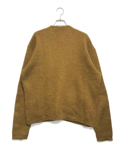 JANTZEN（ジャンセン）JANTZEN (ジャンセン) モヘア混カーディガン ブラウン サイズ:Ⅼの古着・服飾アイテム