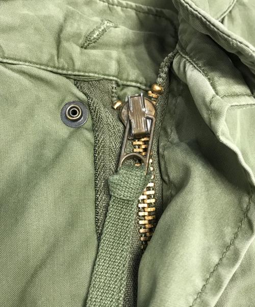 VINTAGE MILITARY（ヴィンテージ ミリタリー）VINTAGE MILITARY (ヴィンテージ ミリタリー) US ARMY M-65 フィッシュテールパーカー オリーブ サイズ:MEDIUM-REGULARの古着・服飾アイテム
