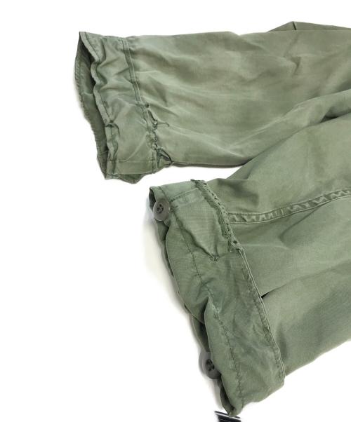 VINTAGE MILITARY（ヴィンテージ ミリタリー）VINTAGE MILITARY (ヴィンテージ ミリタリー) US ARMY M-65 フィッシュテールパーカー オリーブ サイズ:MEDIUM-REGULARの古着・服飾アイテム