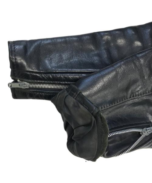 shott（ショット）shott (ショット) シングルライダースジャケット ブラック サイズ:36の古着・服飾アイテム