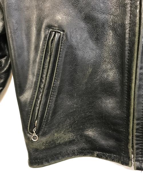 shott（ショット）shott (ショット) シングルライダースジャケット ブラック サイズ:36の古着・服飾アイテム