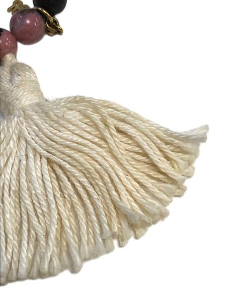 Christian Dior（クリスチャン ディオール）Christian Dior (クリスチャン ディオール) ビーズブレスレット ピンク×ホワイト サイズ:表記なしの古着・服飾アイテム