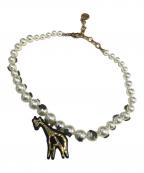 Christian Diorクリスチャン ディオール）の古着「パールチョーカー」｜ホワイト