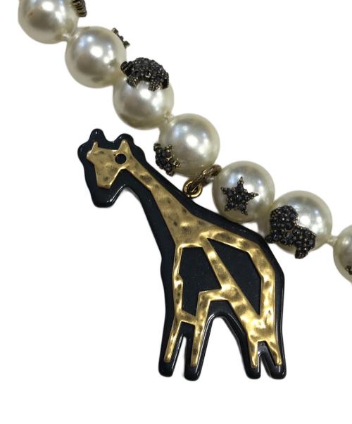 Christian Dior（クリスチャン ディオール）Christian Dior (クリスチャン ディオール) パールチョーカー ホワイト サイズ:表記なしの古着・服飾アイテム