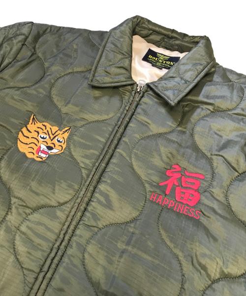 HOUSTON（ヒューストン）HOUSTON (ヒューストン) ベトジャン オリーブ サイズ:XX-LARGEの古着・服飾アイテム