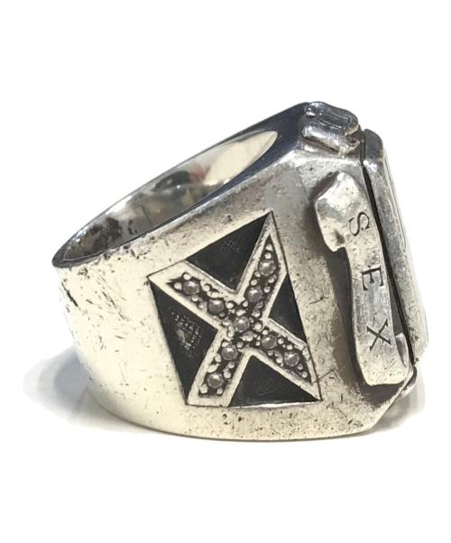 JUSTIN DAVIS（ジャスティンデイビス）JUSTIN DAVIS (ジャスティンデイビス) SEXリング シルバー サイズ:表記なしの古着・服飾アイテム