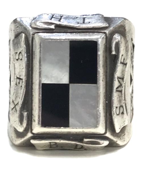 JUSTIN DAVIS（ジャスティンデイビス）JUSTIN DAVIS (ジャスティンデイビス) SEXリング シルバー サイズ:表記なしの古着・服飾アイテム