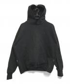 WIND AND SEAウィンダンシー）の古着「Cozy Hooded Sweatshirt」｜ブラック