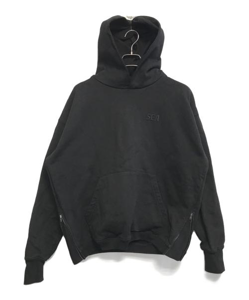 WIND AND SEA（ウィンダンシー）WIND AND SEA (ウィンダンシー) Cozy Hooded Sweatshirt ブラック サイズ:Mの古着・服飾アイテム
