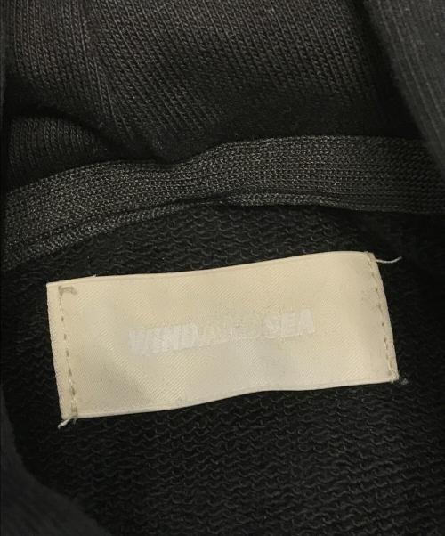 WIND AND SEA（ウィンダンシー）WIND AND SEA (ウィンダンシー) Cozy Hooded Sweatshirt ブラック サイズ:Mの古着・服飾アイテム