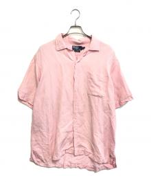 POLO RALPH LAUREN（ポロ・ラルフローレン）の古着「オープンカラーシャツ」｜ピンク