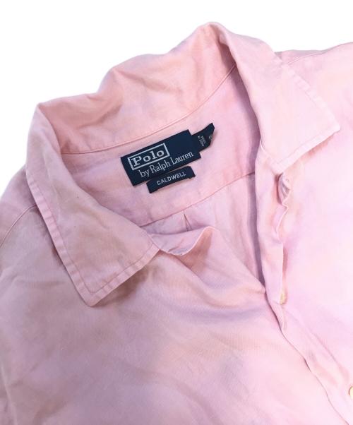 POLO RALPH LAUREN（ポロ・ラルフローレン）POLO RALPH LAUREN (ポロ・ラルフローレン) オープンカラーシャツ ピンク サイズ:Lの古着・服飾アイテム