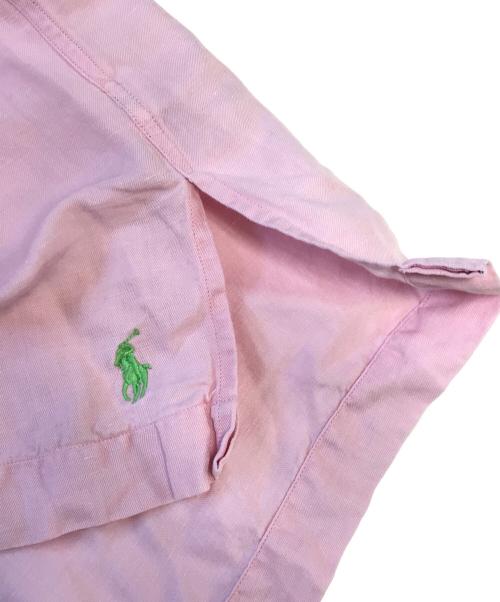POLO RALPH LAUREN（ポロ・ラルフローレン）POLO RALPH LAUREN (ポロ・ラルフローレン) オープンカラーシャツ ピンク サイズ:Lの古着・服飾アイテム