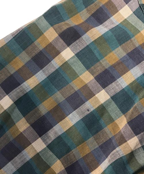 BRENT（ブレント）BRENT (ブレント) オープンカラーシャツ ブルー サイズ:Lの古着・服飾アイテム