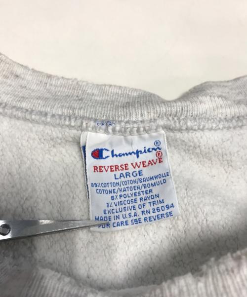 Champion（チャンピオン）Champion (チャンピオン) リバースウィーブスウェット グレー サイズ:Lの古着・服飾アイテム