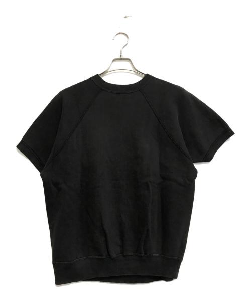VINTAGE（ヴィンテージ）VINTAGE (ヴィンテージ) 半袖スウェット ブラック サイズ:表記なしの古着・服飾アイテム